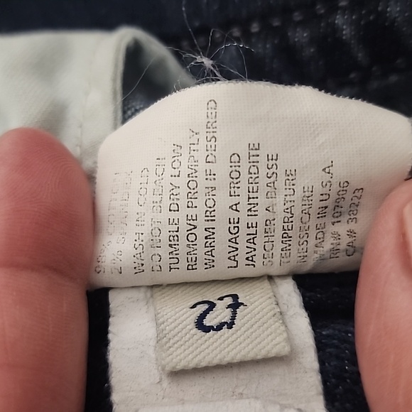 Hudson Y2k Grunge Indie Sleeze Signature Bootcut Flare Dark Wash jeans - Picture 14 of 14